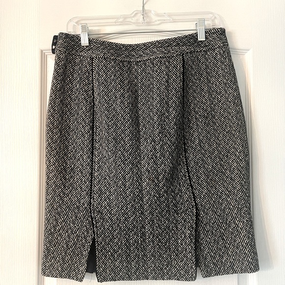 Ann Taylor Wool Blend Pencil Skirt Womens Size 6P - Picture 5 of 7